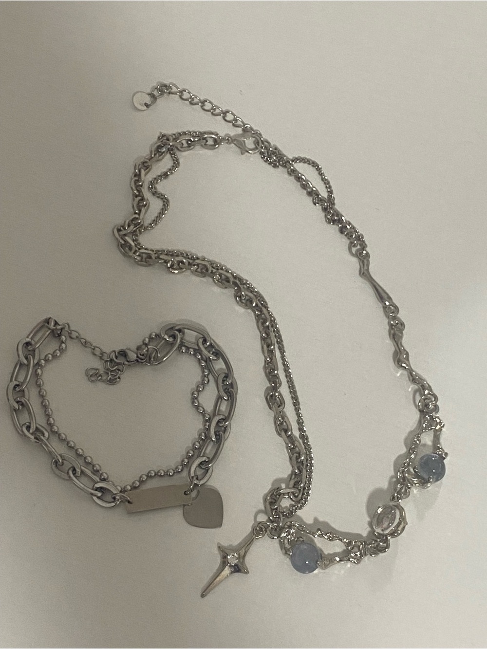 Y2K Necklace & Bracelet Set